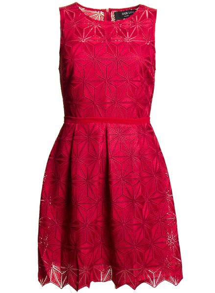 Vestido de mujer Due Linee - Rojo -