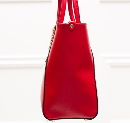 Bolso de cuero de mano para mujer Glamorous by GLAM - Rojo -