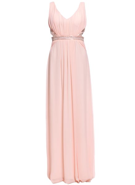 Maxi dress Due Linee - Pink -