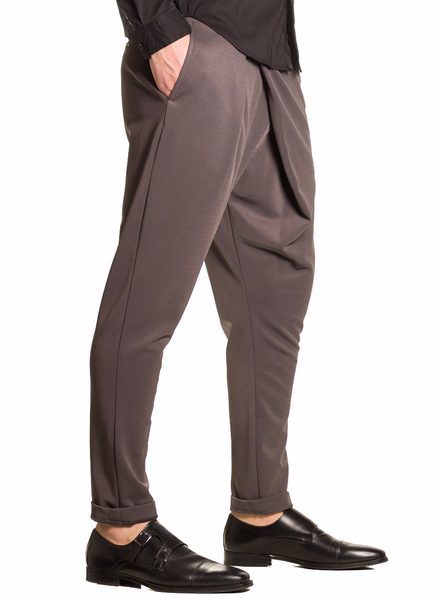 Pánske šedé nohavice -