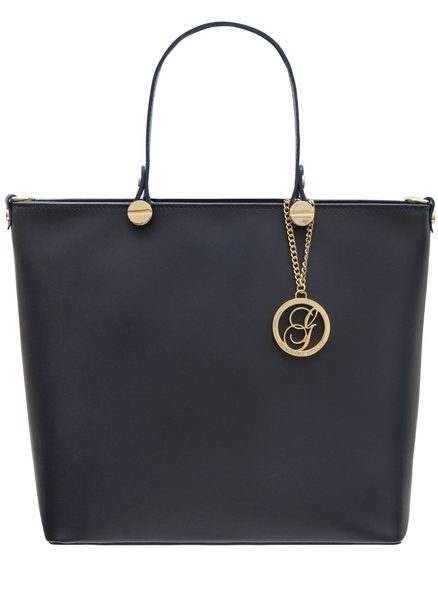 Borsa a mano da donna in pelle Glamorous by GLAM - Blu -