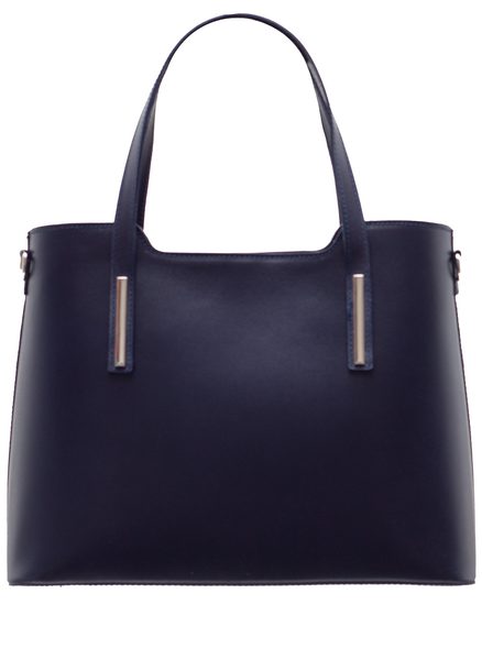 Bolso de cuero de mano para mujer Glamorous by GLAM - Azul oscuro -