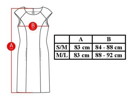 Dámské elegantní šaty A střih bílo - modrá -