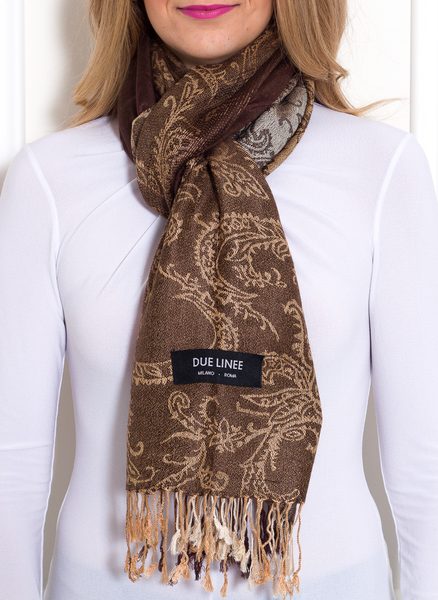 Women's scarf Due Linee - -