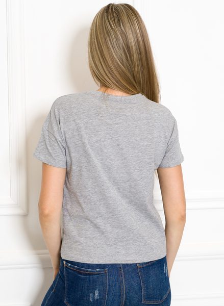 Women's T-shirt Due Linee - Grey
