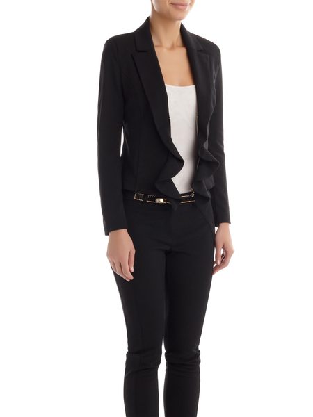 Blazer de mujer Rinascimento - Negro -