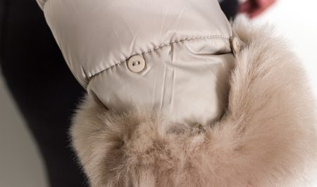 Giacca invernale donna Due Linee - Beige -