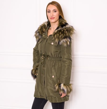Women's winter jacket Guess by Marciano - Green -