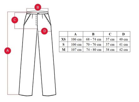 Women's trousers Due Linee - Grey -