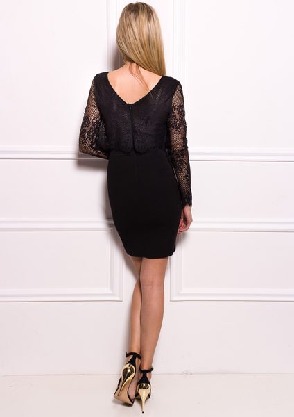 Party dress Due Linee - Black -