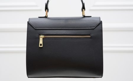 Bolso de cuero de mano para mujer Glamorous by GLAM - Negro -