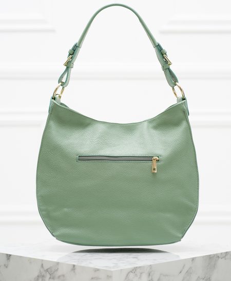 Bolso de hombro de cuero para mujer Glamorous by GLAM - Verde -