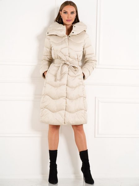 Winter jacket Due Linee - Creme -