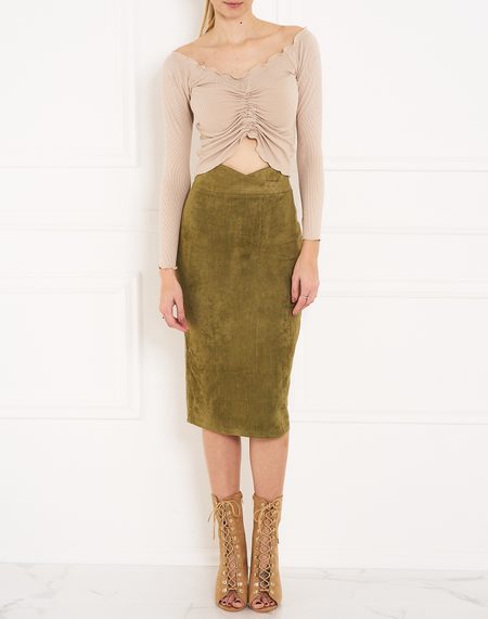 Skirt Due Linee - Green -