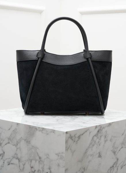 Real leather handbag Glamorous by GLAM - Black -