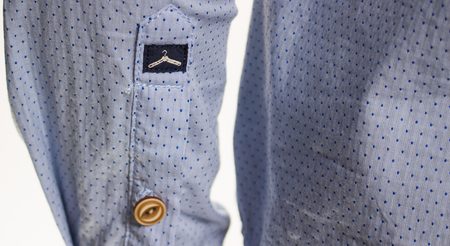 Camicia uomo - Blu -