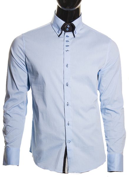 Camisa de hombre - Azul -