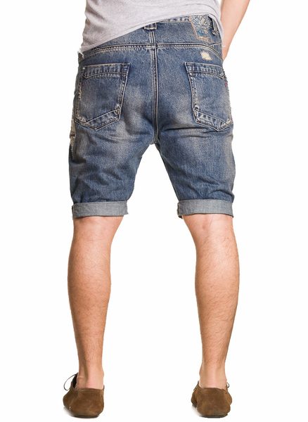 Pantaloni scurți bărbați - Albastră -