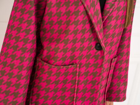 Női kabát Glamorous by Glam - Rózsaszín -
