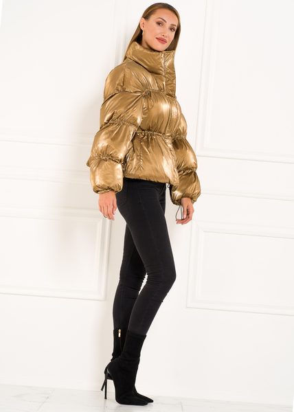 Chaqueta de invierno para mujer Due Linee - Dorado -