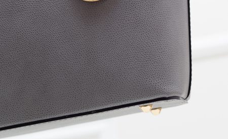 Borsa a mano da donna in pelle Glamorous by GLAM - Grigio -