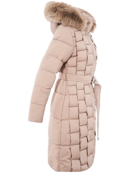 Due Linee Geacă de iarnă de damă - Bej -