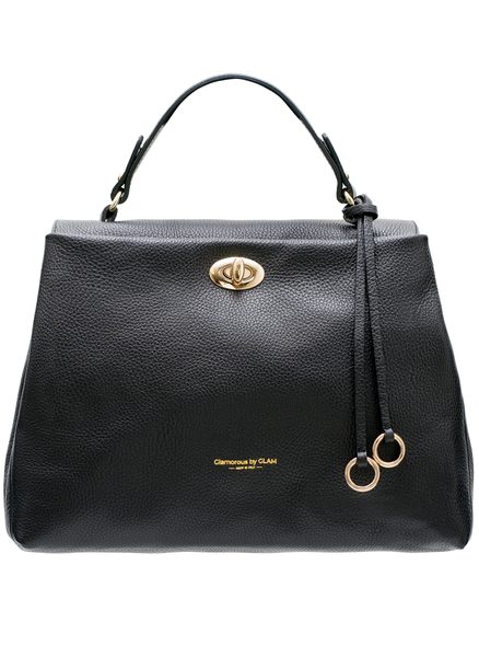 Borsa a mano da donna in pelle Glamorous by GLAM - Nero -