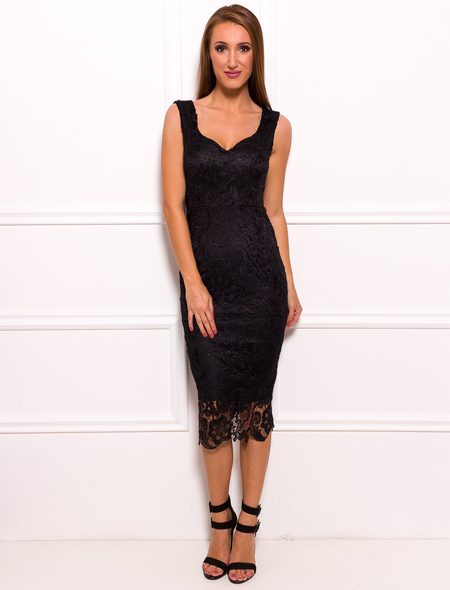 Lace dress Due Linee - Black -