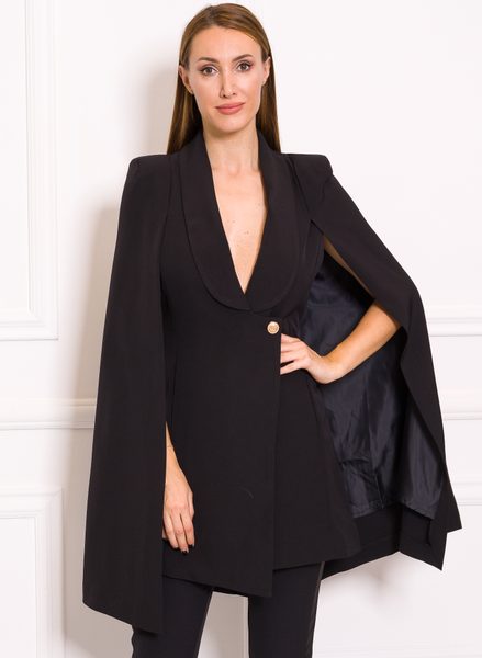 Women's blazer Due Linee - Black -