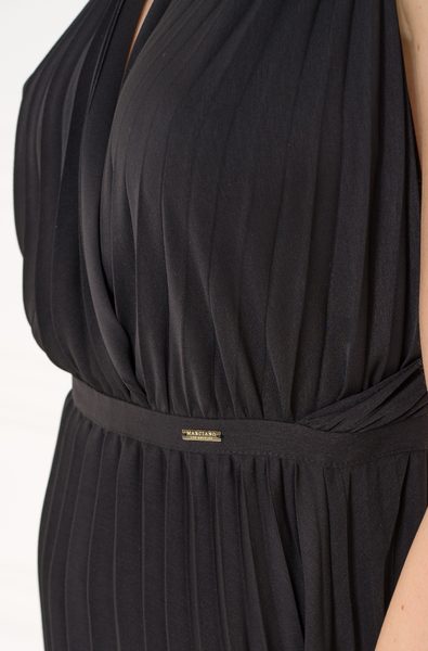 Dámske plisované čierne šaty Guess by Marciano -