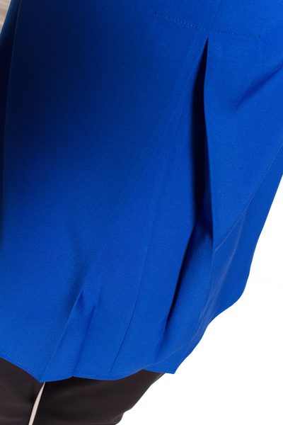 Dámský elegantní top - královsky modrá -