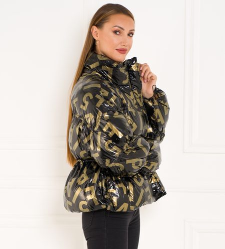 Chaqueta de invierno para mujer Due Linee - Dorado -