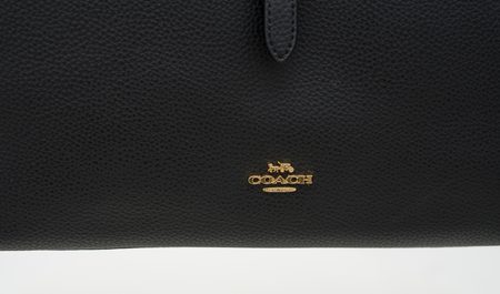 Shopper de cuero para mujer Coach - Negro -