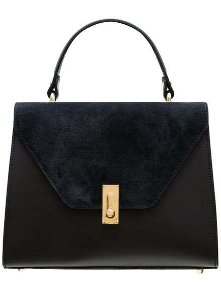 Borsa a mano da donna in pelle Glamorous by GLAM - Nero -