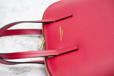 Borsa a mano da donna in pelle Glamorous by GLAM - Rosso -