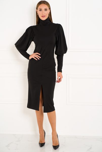 Vestido de mujer Due Linee - Negro -