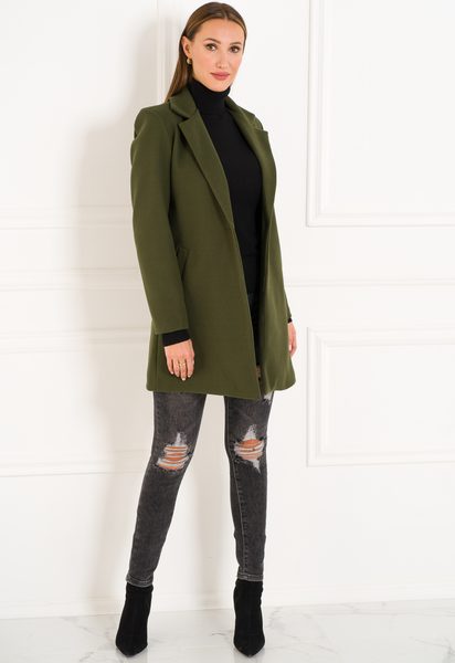 Women's coat CIUSA SEMPLICE - Green -