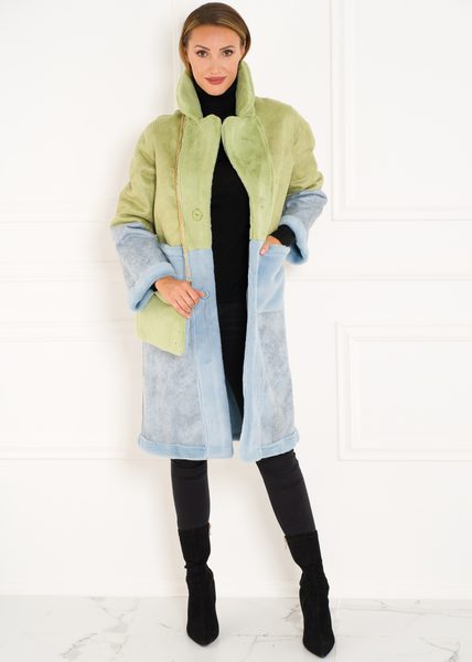 Teddy coat Due Linee - Multi-color -