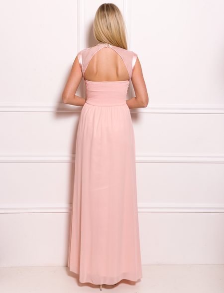 Maxi dress Due Linee - Pink -