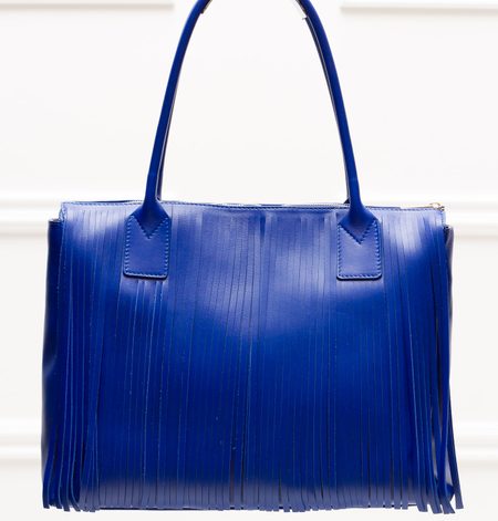 Borsa a spalla da donna in pelle Glamorous by GLAM - Blu -