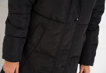 Chaqueta de invierno para mujer Due Linee - Negro -