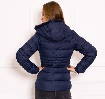 Giacca invernale donna Due Linee - Blu scuro -