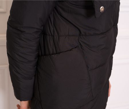 Women's winter jacket Due Linee - Black -