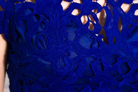 Abiti uncinetto donna Due Linee - Blu -