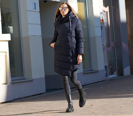 Giacca invernale donna Due Linee - Marrone -