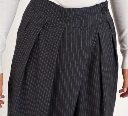 Women's trousers Due Linee - Grey -