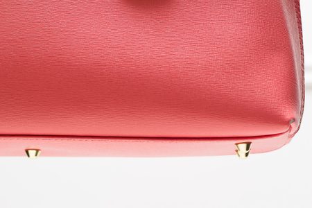 Bolso de cuero de mano para mujer Glamorous by GLAM - Salmón -