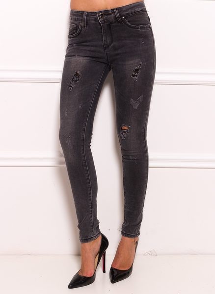 Jeans donna - Grigio -