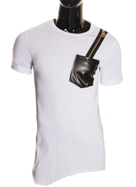 Men’s t-shirt Glamorous by Glam - White -