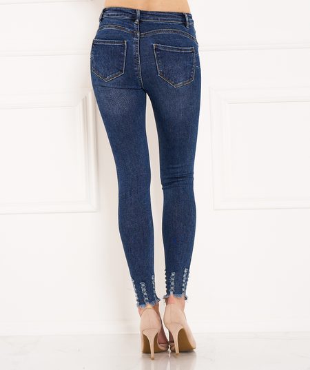 Jeans donna - Blu -